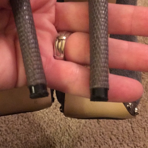 Michael Kors gray suede heels - Picture 8 of 8